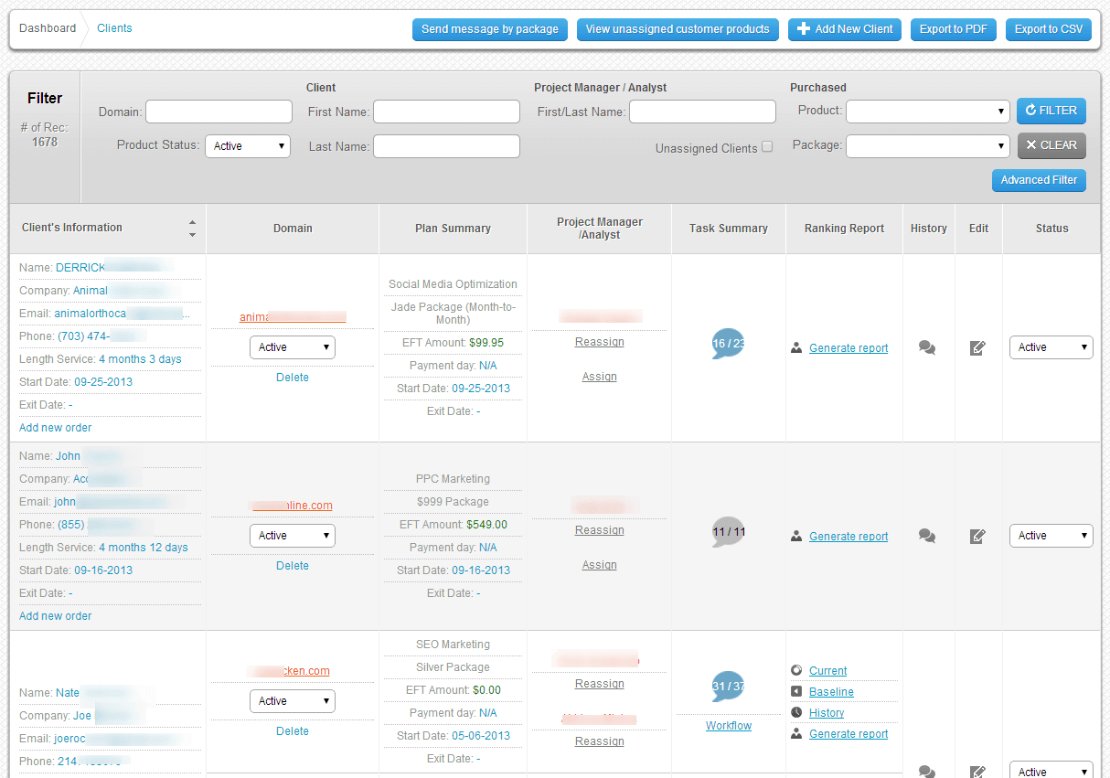 How We Helped to Build a Dedicated Software Development Team for Captain Marketing screen 2