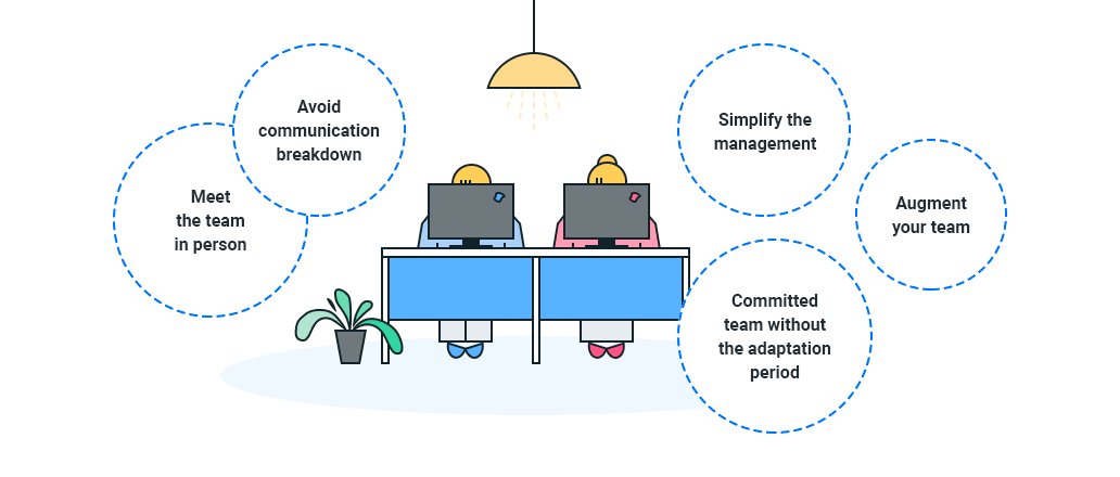 reasons to build your team through nearshoring